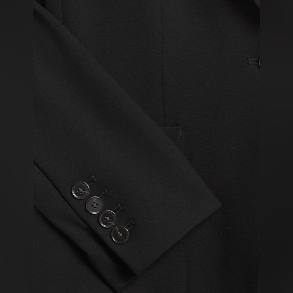 NWT! Banana Republic Black Everywhere Ponte Blazer - Multiple 🌸 - Picture 6 of 6